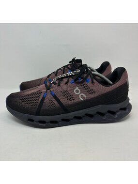 On Running Cloudsurfer Men’s 12 Black Purple Blue Running Shoes
